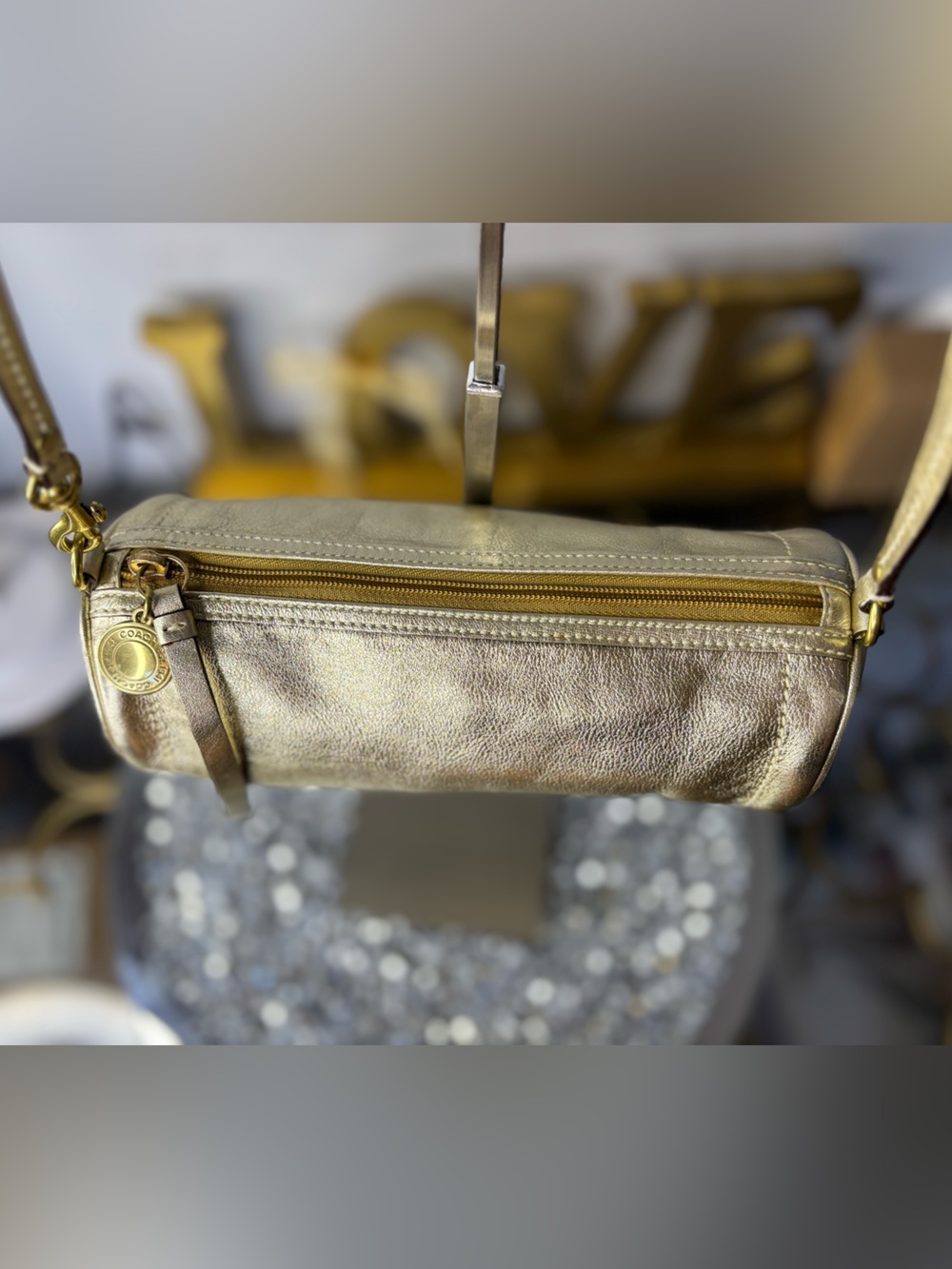 Coach 2007 y2k Legacy Demi Roll Barrel sample bag EUC - Picture 5 of 12
